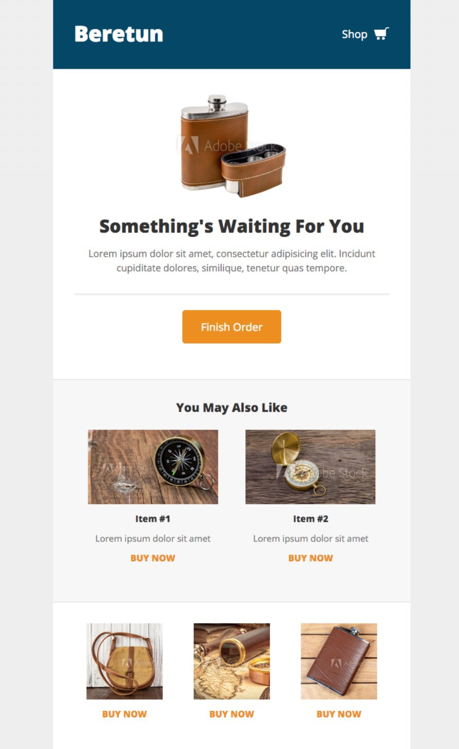 10+ Beautiful Abandoned Cart Email Templates (Free Downloads)