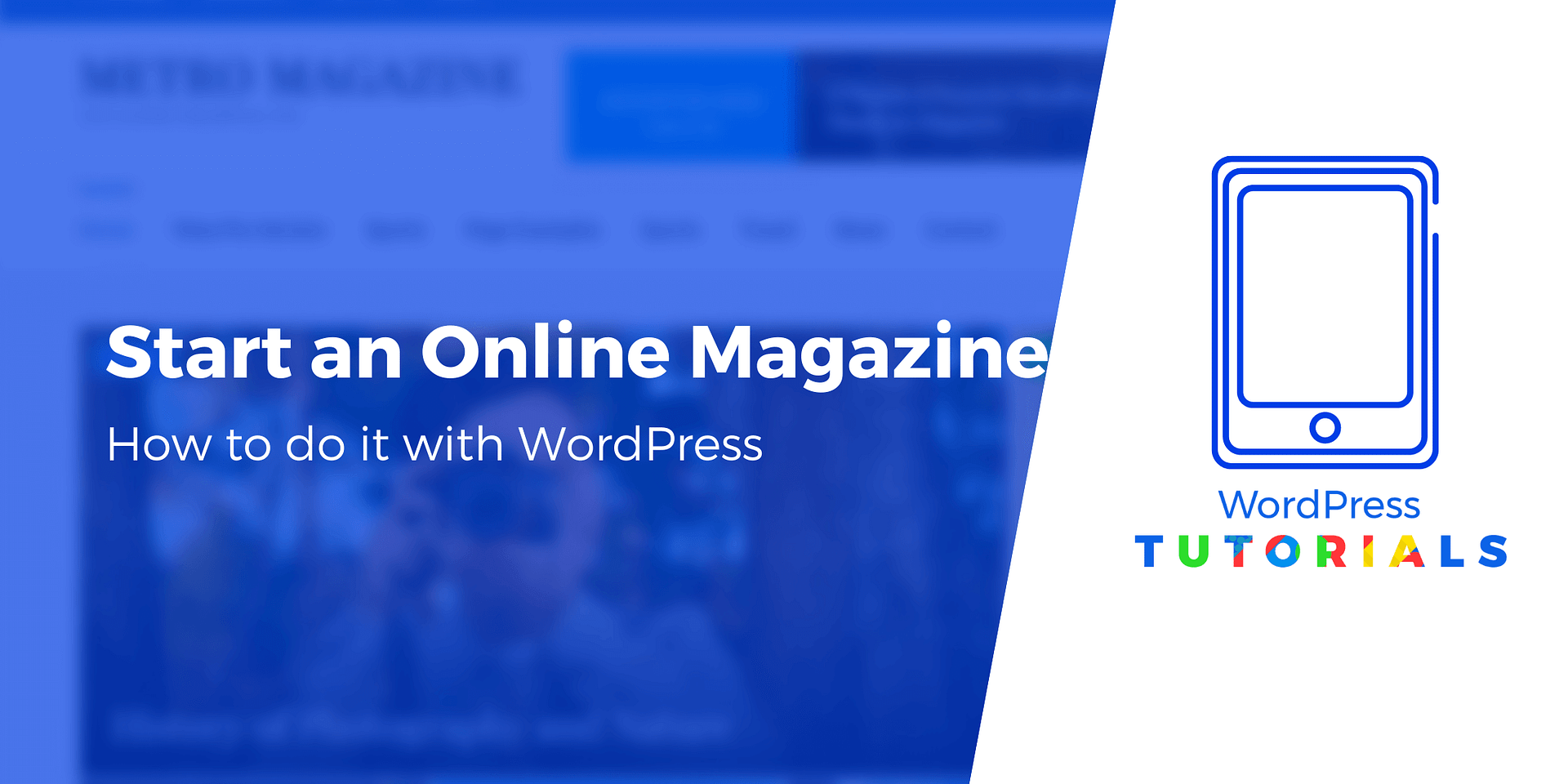How to start an online magazine with wordpress in 5 steps wp expert