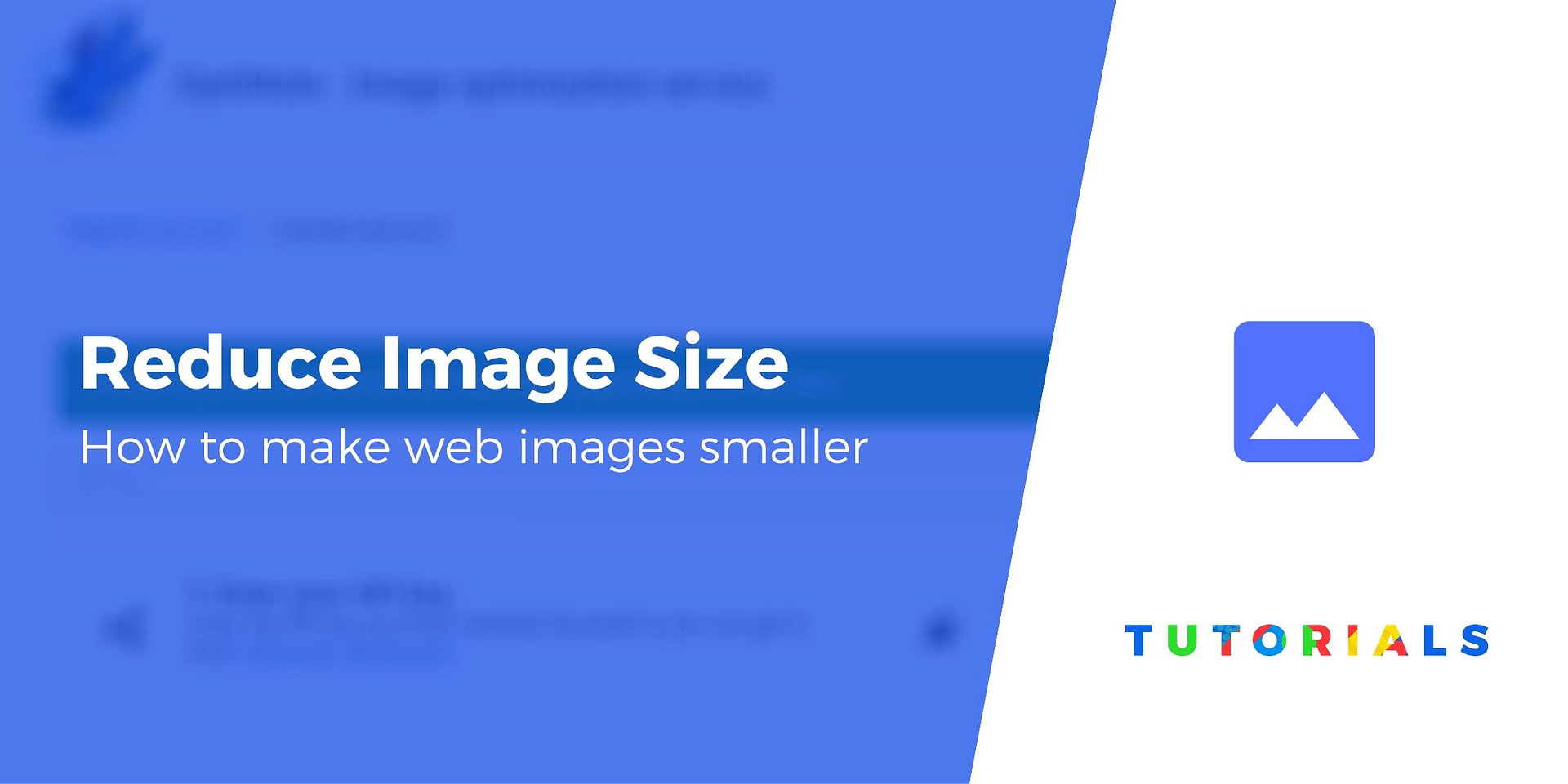 How to Reduce Image Size to Speed Up Your Website (2 Steps)