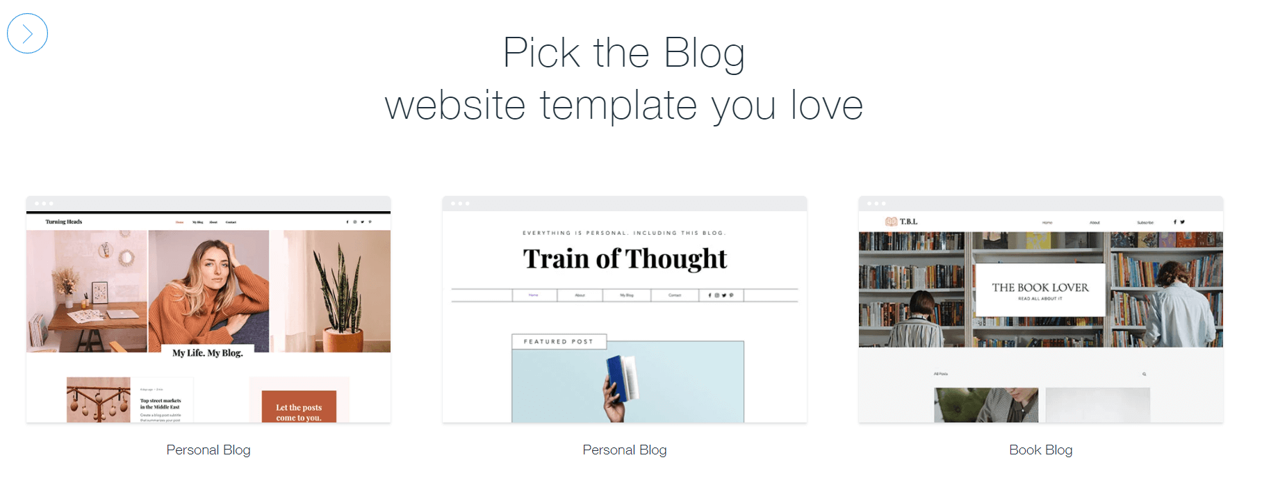 Wix has a range of free templates for anyone looking to learn how to create a website free of cost.