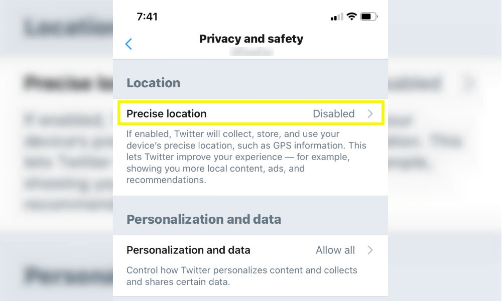 How to use Geotags: Precise location settings on Twitter.