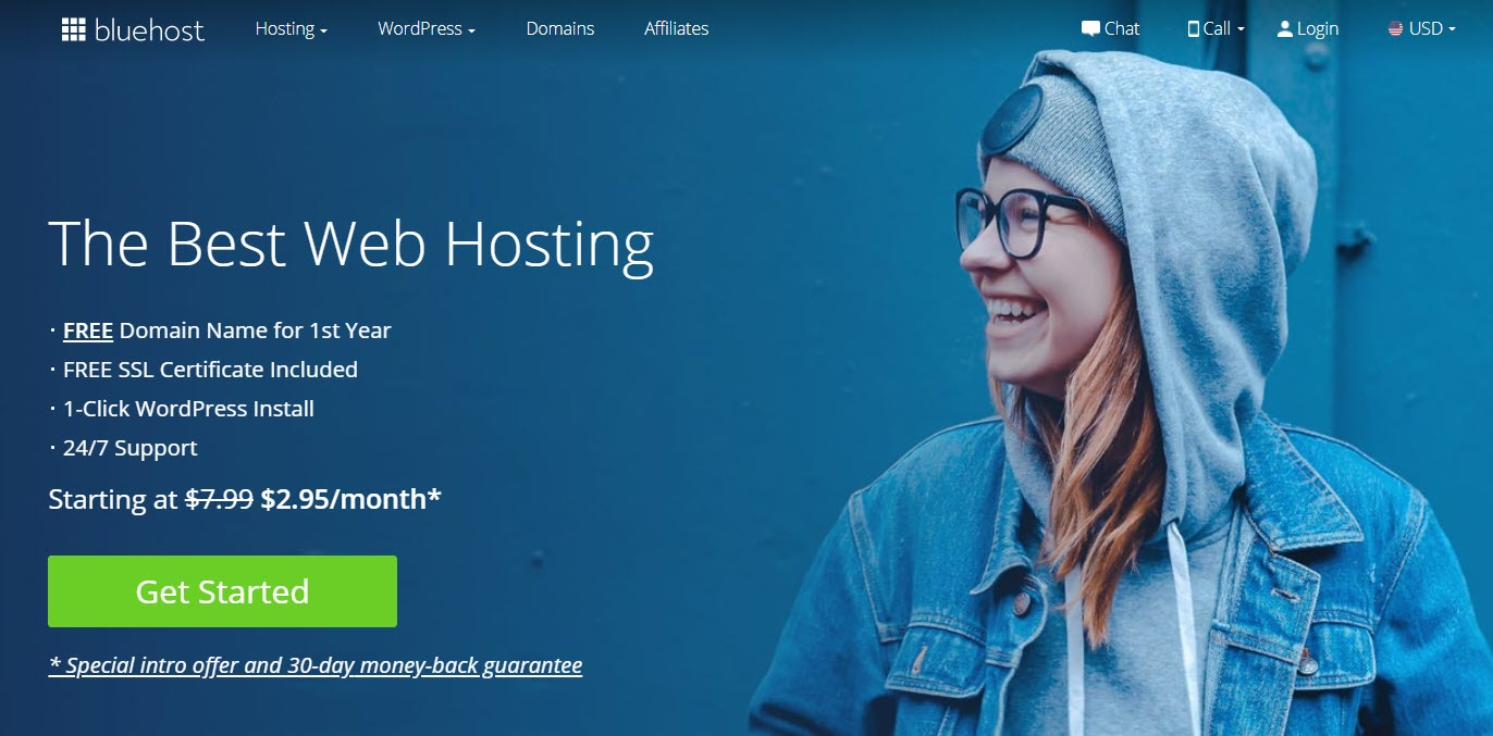 Bluehost offers cheap unlimited hosting plans