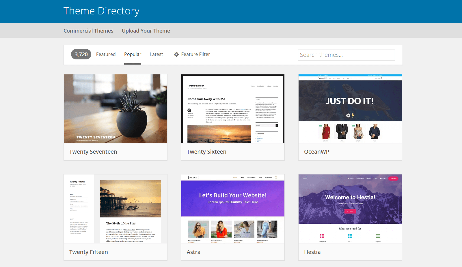 What’s the Difference Between WordPress Themes vs Plugins? #1 Still Good 10 The WordPress Theme directory.