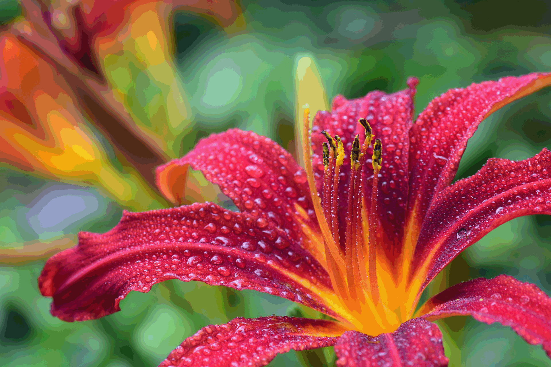 JPEG vs PNG vs GIF: A non-animated GIF showing a colorful flower.