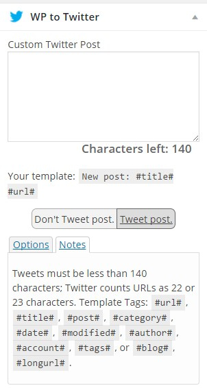 wp to twitter