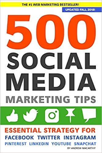 Best Social Media Marketing Books: 500 Social Media Marketing Tips