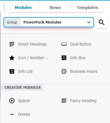powerpack modules