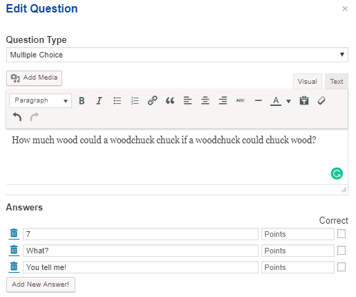 Quiz and Survey Master WordPress Plugin