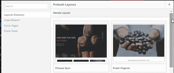 siteorigin-layouts