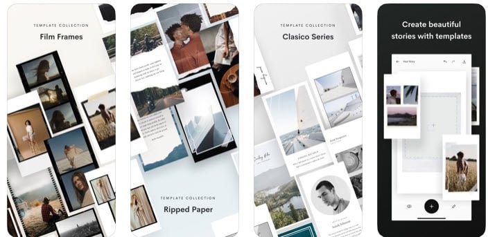 unfold - best Instagram apps