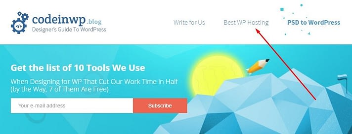 CodeinWP blog sayfaları