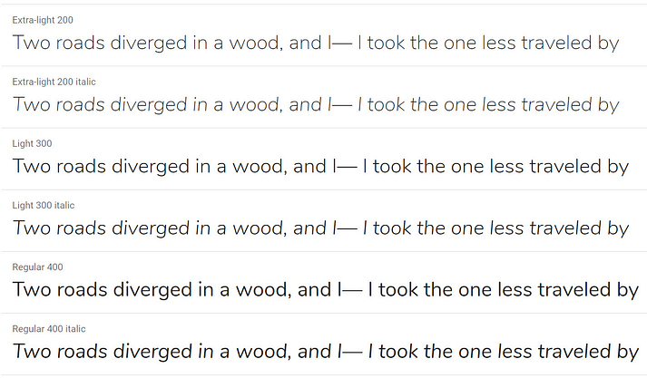 Nunito - best Google Fonts