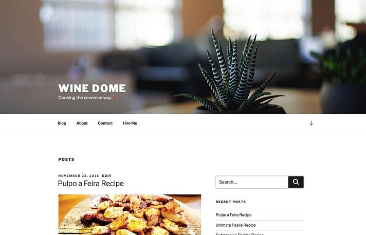 WordPress varsayılan