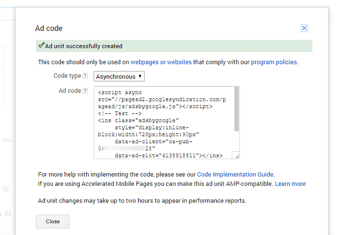 AdSense’i WordPress’le entegre etmek için bu kodu kullanın