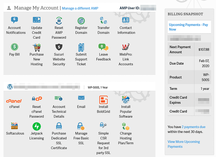 InMotion vs Bluehost Hosting Comparison: Which is Better in 2020? 7 InMotion vs Bluehost: The InMotion control panel.