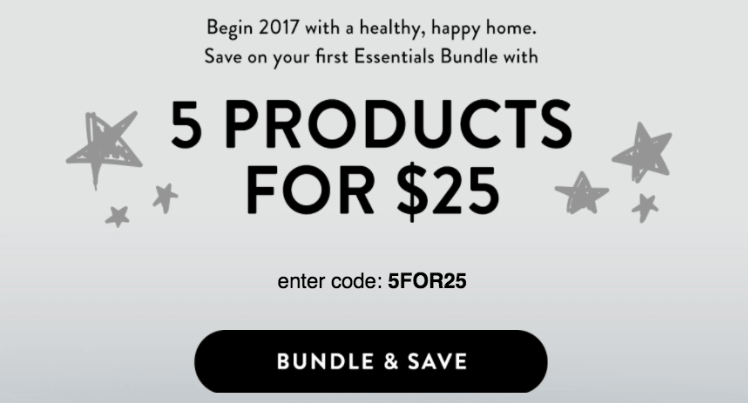 An example of a bundle-based coupon.