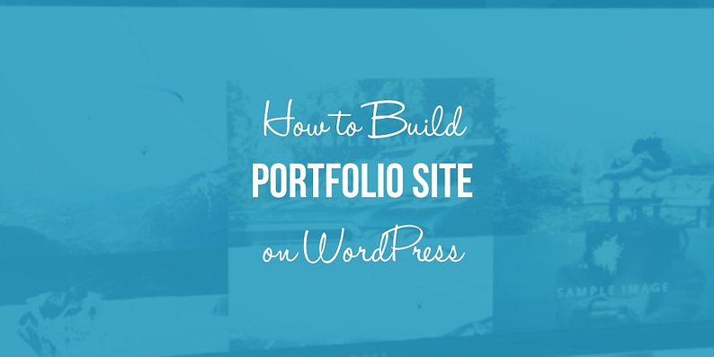 WORDPRESS PORTFOLIO SITE