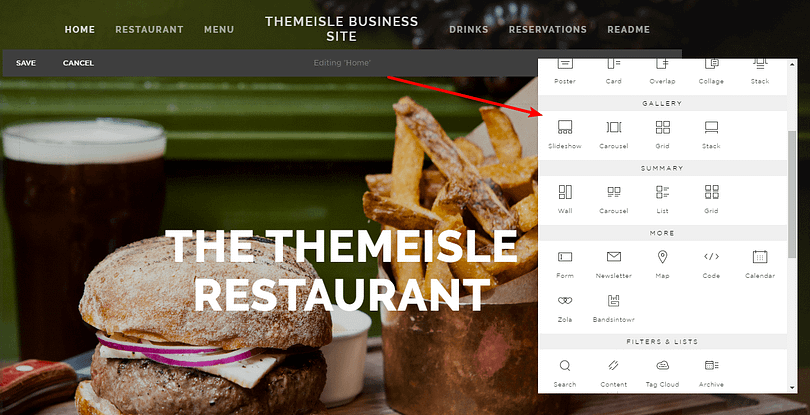 squarespace blocks