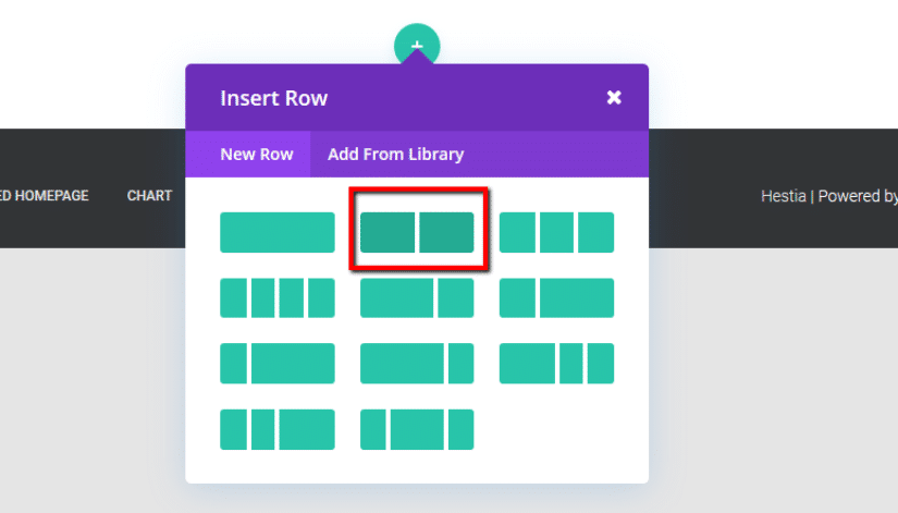 inserting a new row