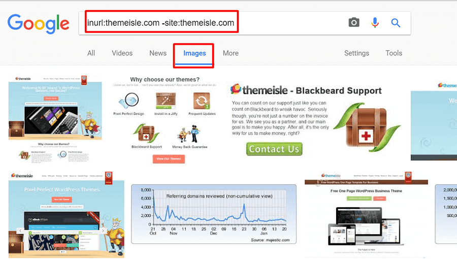 image search for ThemeIsle