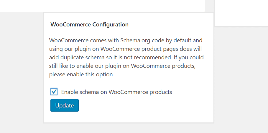 woocommerce configuration