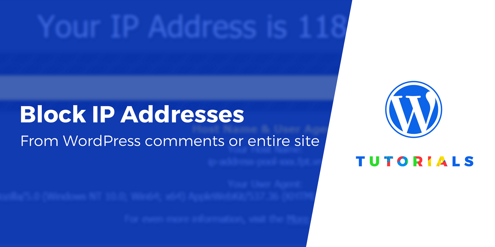 How To Block Ip Addresses In Wordpress Stop Spam Secure Your Site Images, Photos, Reviews