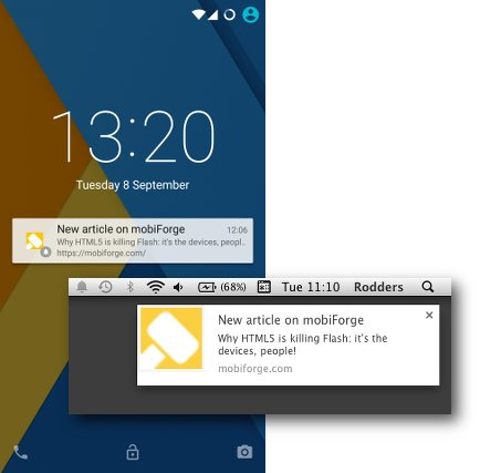 push notifications